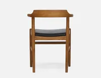 VARDE elm wood dining armchair