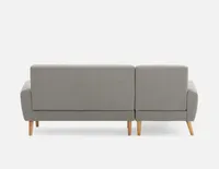 FANY left-facing sectional sofa