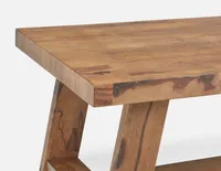 TYRNAVOS recycled timber dining table 260 cm