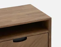 DINA acacia wood nightstand