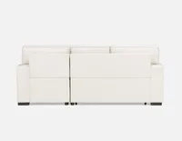 GUYLAINE right-facing sectional sofa-bed with storage