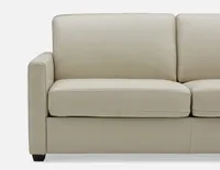 BELGROVE 100% leather sofa-bed