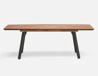 ZENGA oak veneer extendable dining table 190 cm to 240 cm