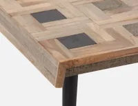 SARLA recycled teak coffee table 120 cm