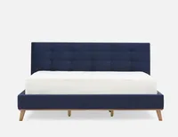 CARME tufted upholstered king bed