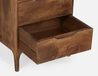 CARMELO mango wood nightstand