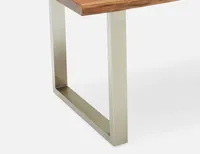 RUSSELL solid acacia dining table 177 cm