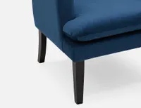 DAVE velvet armchair