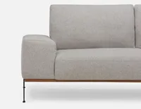 PRESTON left-facing sectional sofa