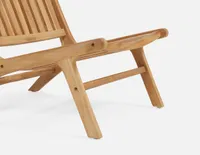 LEANA teak wood accent chair