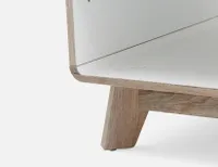 DAVI end table with storage 59 cm