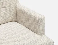 VICTORIA tufted dining armchair