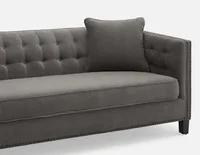 WESLEY tufted 3-seater sofa