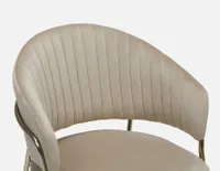 SHARON velvet dining armchair
