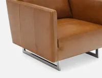ABLON 100% leather armchair