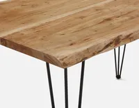 RENO solid acacia wood dining table 240 cm