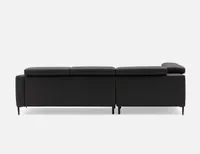 SULI right-facing sectional sofa with adjustable headrests