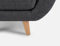 HALEY tufted armchair