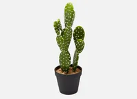 OPUNTIA artificial potted cactus 41 cm