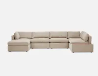 MALIYAH modular sectional sofa with storage