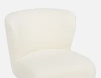 TILIO faux shearling accent chair