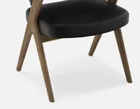 LORENA ash wood dining armchair