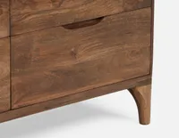 CARMELO mango wood 6-drawer dresser