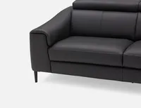 SULI right-facing sectional sofa with adjustable headrests