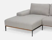 PRESTON left-facing sectional sofa