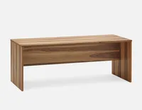 FRANKE walnut veneer desk 200 cm