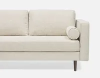 KINSEY left-facing sectional sofa