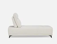 SIMON lounger with adjustable backrest