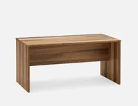 FRANKE walnut veneer desk 200 cm