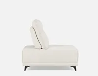 SIMON accent chair with adjustable backrest