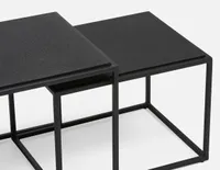 SILHOU set of 2 rectangular nesting tables