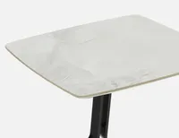 QOM ceramic end table