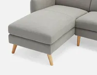 FANY left-facing sectional sofa