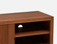 LYON acacia wood media unit