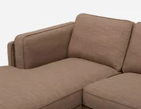 ROWAN left-facing sectional sofa