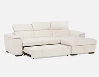 ODETTE sectional sofa-bed with storage