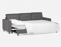 RENEE right-facing sectional sofa-bed with storage