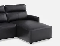 ASSIA interchangeable power reclining sectional sofa