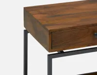 LAIRD mango wood end table 55 cm