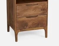 CARMELO mango wood nightstand