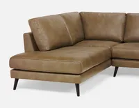 JEROME left-facing sectional sofa