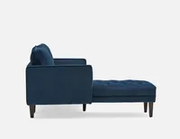 TODD interchangeable sectional velvet sofa