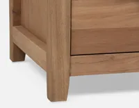 BAIYO acacia wood bedside table