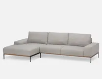 PRESTON left-facing sectional sofa