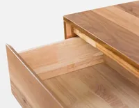 CLARENCE walnut veneer 3-drawer dresser