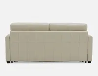 BELGROVE 100% leather sofa-bed